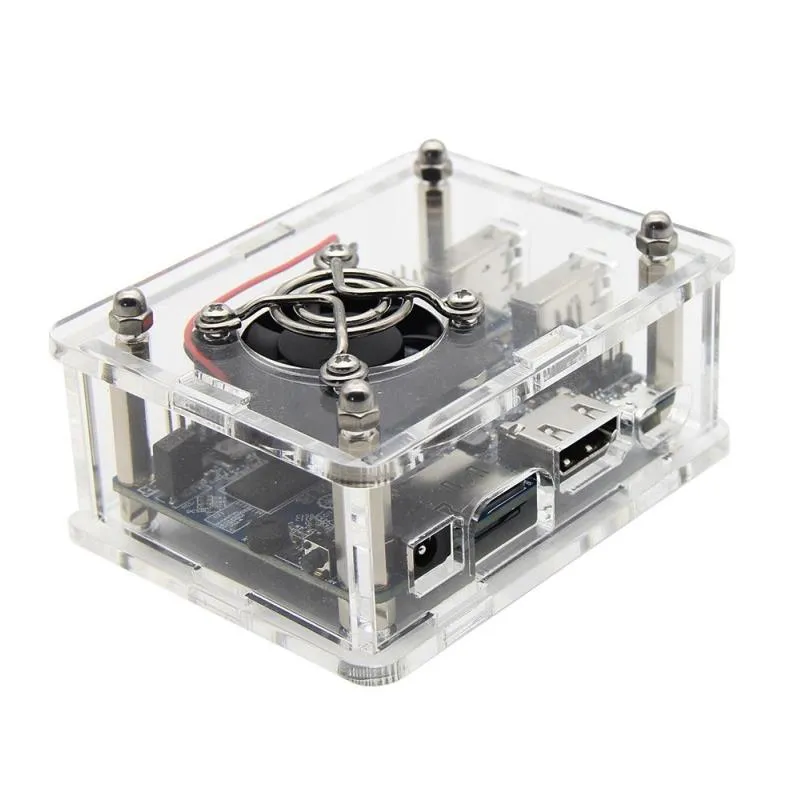 Orange Pi Lite Protective Acrylic Case Kit: Transparent Enclosure With ...
