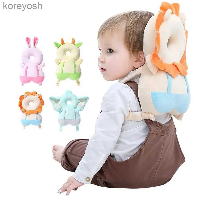 Pillows Toddler Head Protection Pad Baby Head Shape Sleep Pillow Neck Cute Drop Resistance Cushion Baby Safety Pillow Girl Boy HeadrestL231107