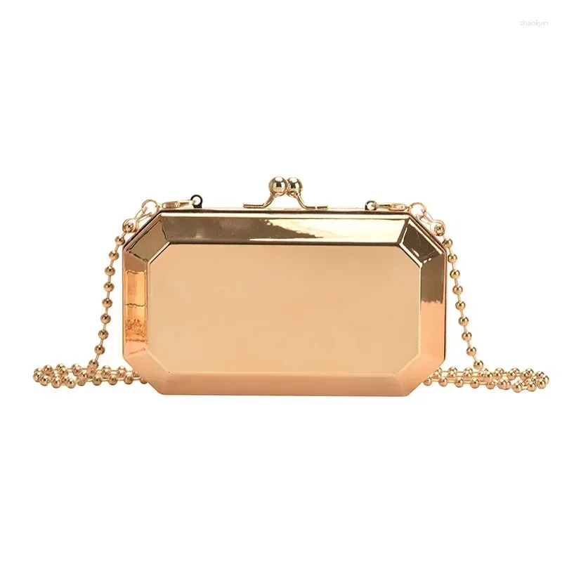 Buy Online Ava&Lina Emulation Silk Evening Handbag Apricot Ice