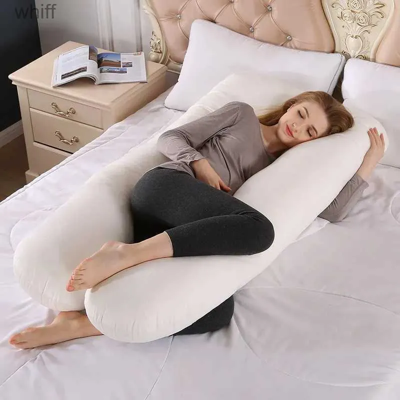 Cuscini maternità 116x65 cm Cuscino incinta per donne incinte Cuscini morbidi di gravidanza Supporto maternità Allattamento al seno per il sonno DropshippingL231105