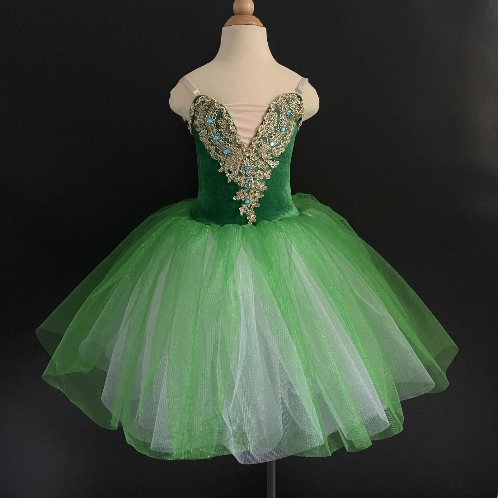 Ropa de baile Vestido de ballet para ninas Danza de ballet de largo rendimiento para mujeres Vestido de tutu de ballet Falda Swan Lake Sling Girls