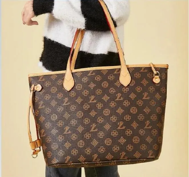Luxurys tasarımcılar çanta kadın çanta omuz mesleği çantaları klasik stil moda bayan totes çanta cüzdan küçük cüzdanlar ile cüzdan 2pcs set m170