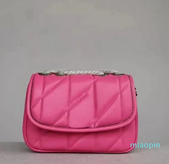 2023-Luxury Soft Bubble Pillow Madison Bags Bloated Napa Lammleder Umhängetaschen Metallkette Cross Body Letter Hasp Handtasche Fashion Thread Line Wallets