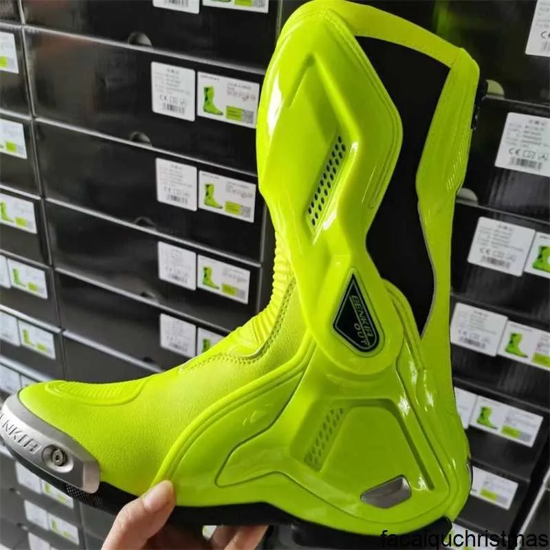 Calzature da moto Scarpe da equitazione autentiche BENKIA Binqiya Stivali da equitazione da moto Rally Cross Country Scarpe da corsa atletiche Calde e antigoccia da equitazione Shock Ab HBUL