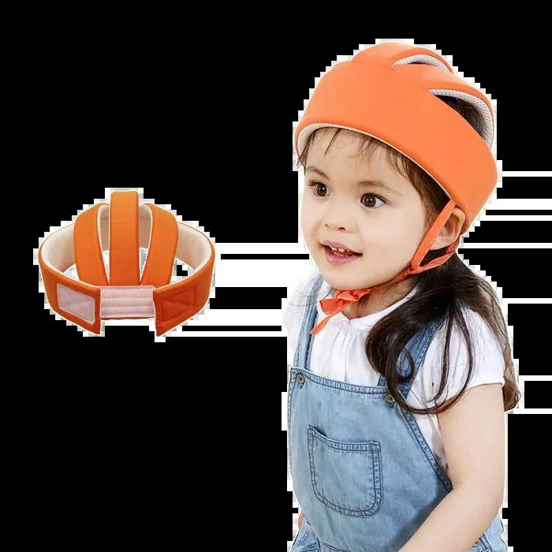 Pillows 1-5 Years Old Baby Hat Helmet for Crling Walking Sports Skating Cycling Head Protector No Bumps and Soft Cushion Infant BonnetL231107