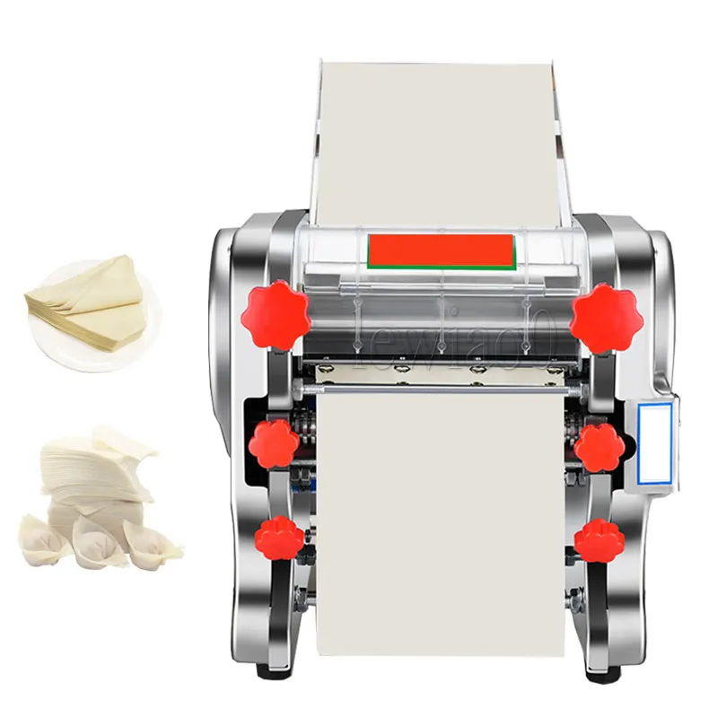 FKM-160 Elektrisk deg för hushållens kommersiella rostfritt stål Nudel Maker Dough Roller Presser Machine