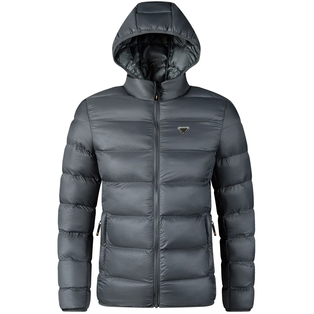 Casaco Masculino De Inverno De Luxo Para Baixo Casaco De Inverno