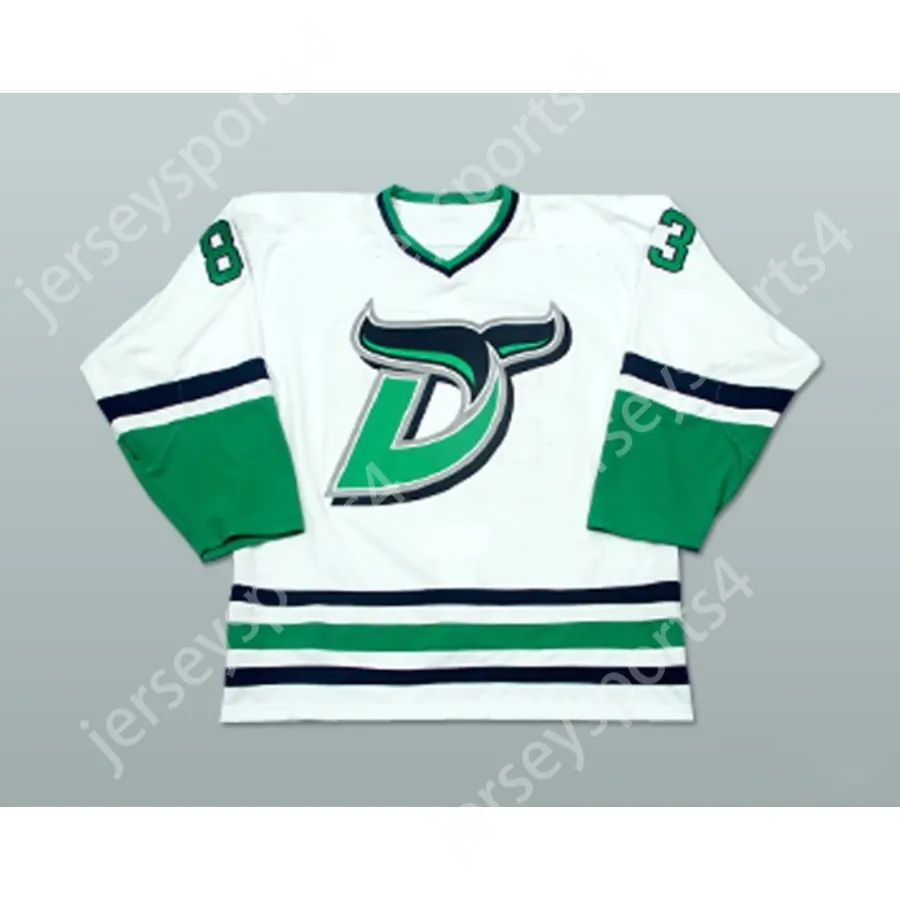 JERSEY DE HOCKEY WHALERS RYAN PATSCH personnalisé surpiqué S-M-L-XL-XXL-3XL-4XL-5XL-6XL