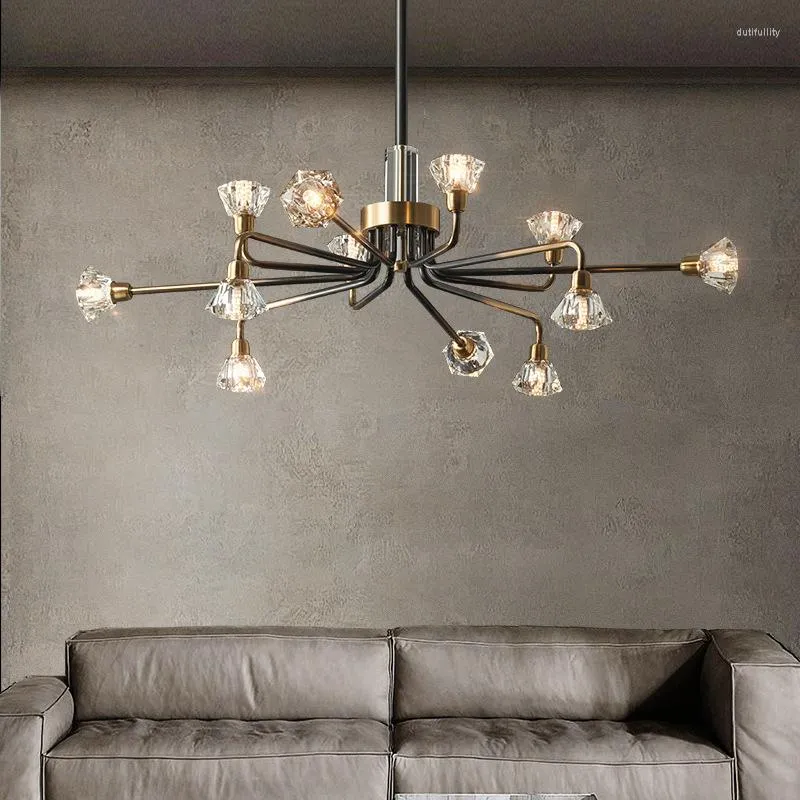 Pendant Lamps Modern Led Stone Light Fixtures Luminaria Pendente Hanging Lights Kitchen Lamp Dining Room Living
