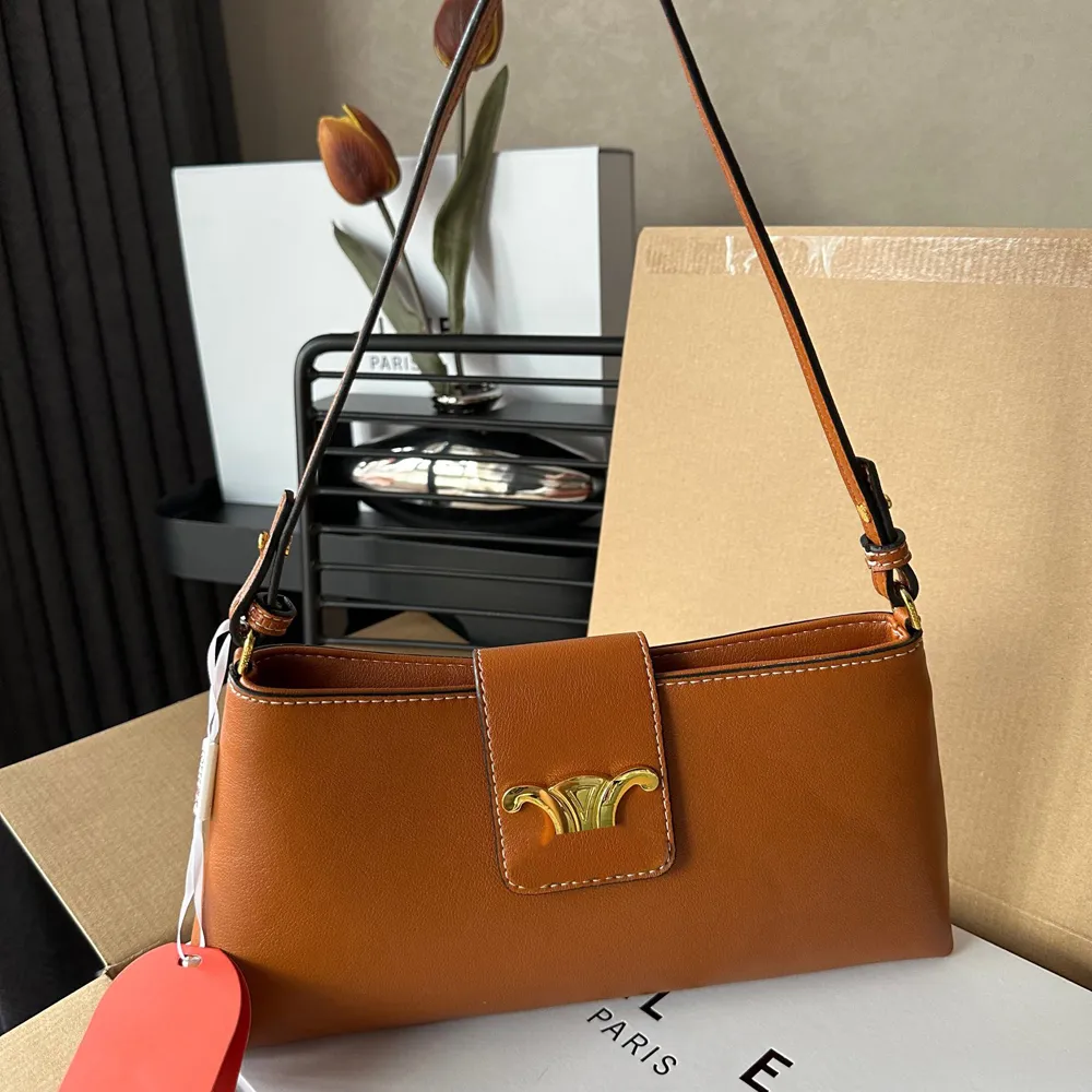 Luxury designer bag crossbody bag single shoulder bag trapezoidal leather shoulder strap women's shoulder bag wallet shoulder strap outdoor shopping 5A