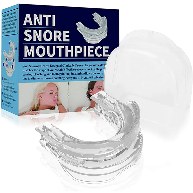 10 pieza dejar roncar boquilla guardia Anti ronquido sueño bruxismo apnea  diente