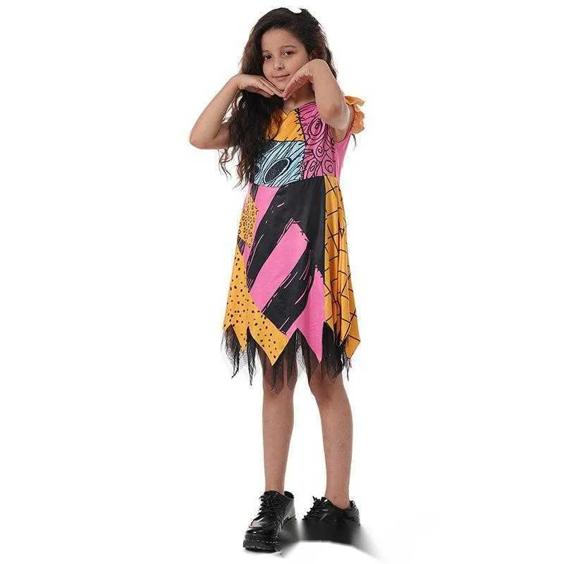 Nightmare Before Christmas Sally Dress For Women Halloween Costume Dress  For Girls Licensed Character Cosplay L260209 From Sihuai04, $15.52 |  DHgate.Com