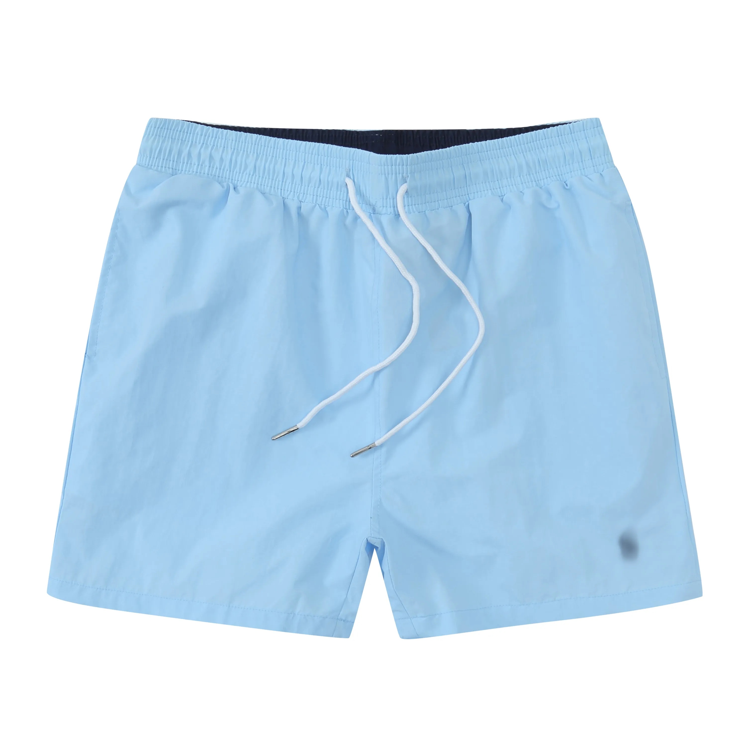 Designer Polo Brand Mens shorts masculinos tendência de verão pura respirável roupas de banho curta respirável com tecido de malha interna