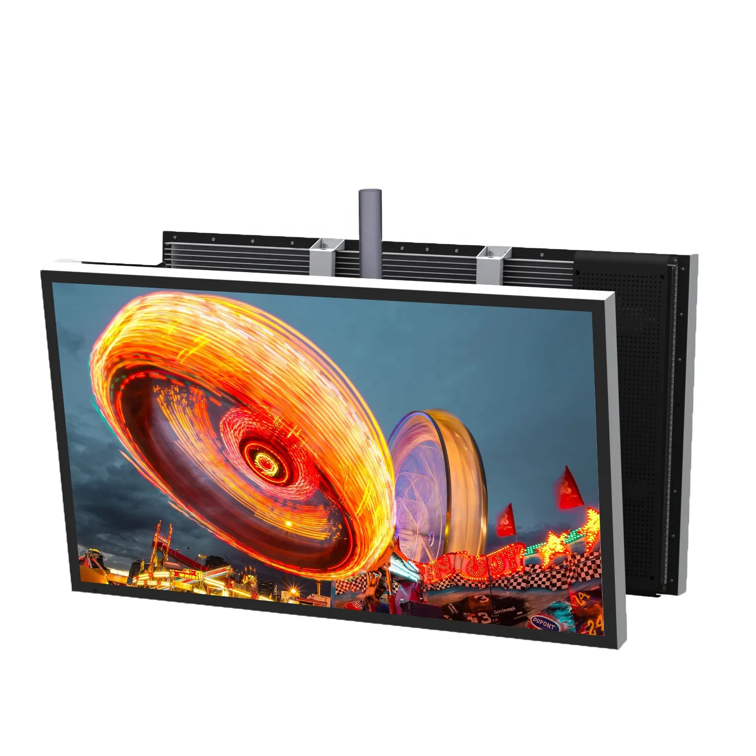 TOP TV 55 pouces Type de montage mural Machine d'affichage Ip 67 téléviseurs étanches à la poussière pour la télévision extérieure LCD LED TV