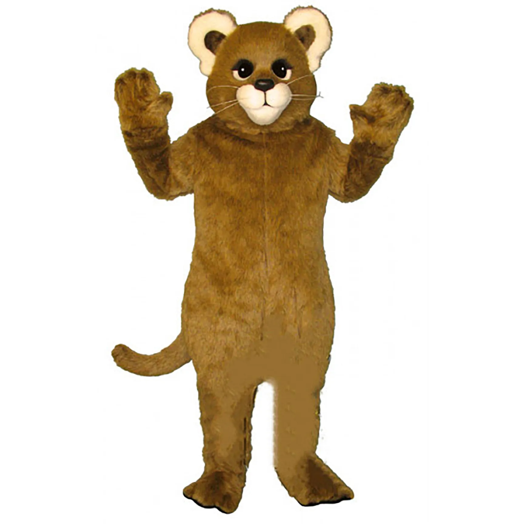 Halloween BABY COUGAR Mascot Costumes Cartoon Character Adult Women Men Dress Carnival Unisex Adults