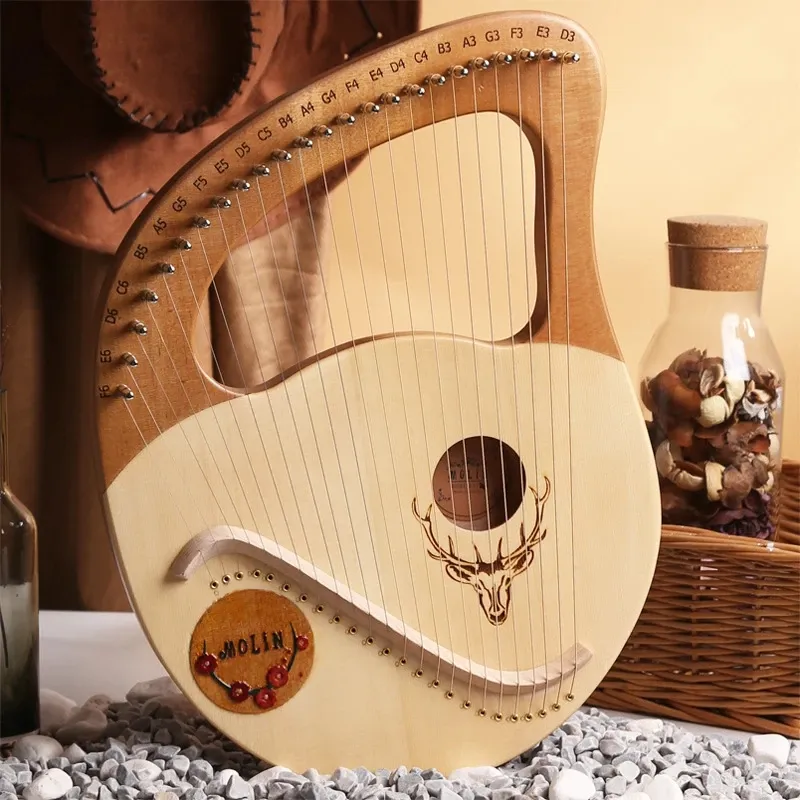 6 string 2024 lyre tuning