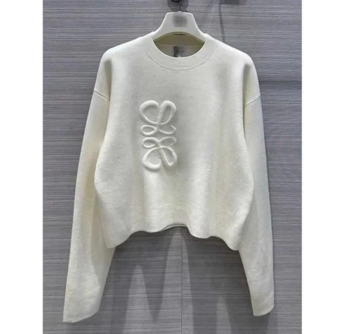 Projektantka damska pullover żeńska bluza swobodny sweter High Street Elements 2 Kolor Ladies Womens Designer Ponde L6