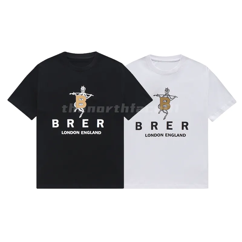 T-shirt de luxe pour hommes, imprimé de lettres personnalisées, manches courtes, respirant, décontracté, haut tendance, noir et blanc, été