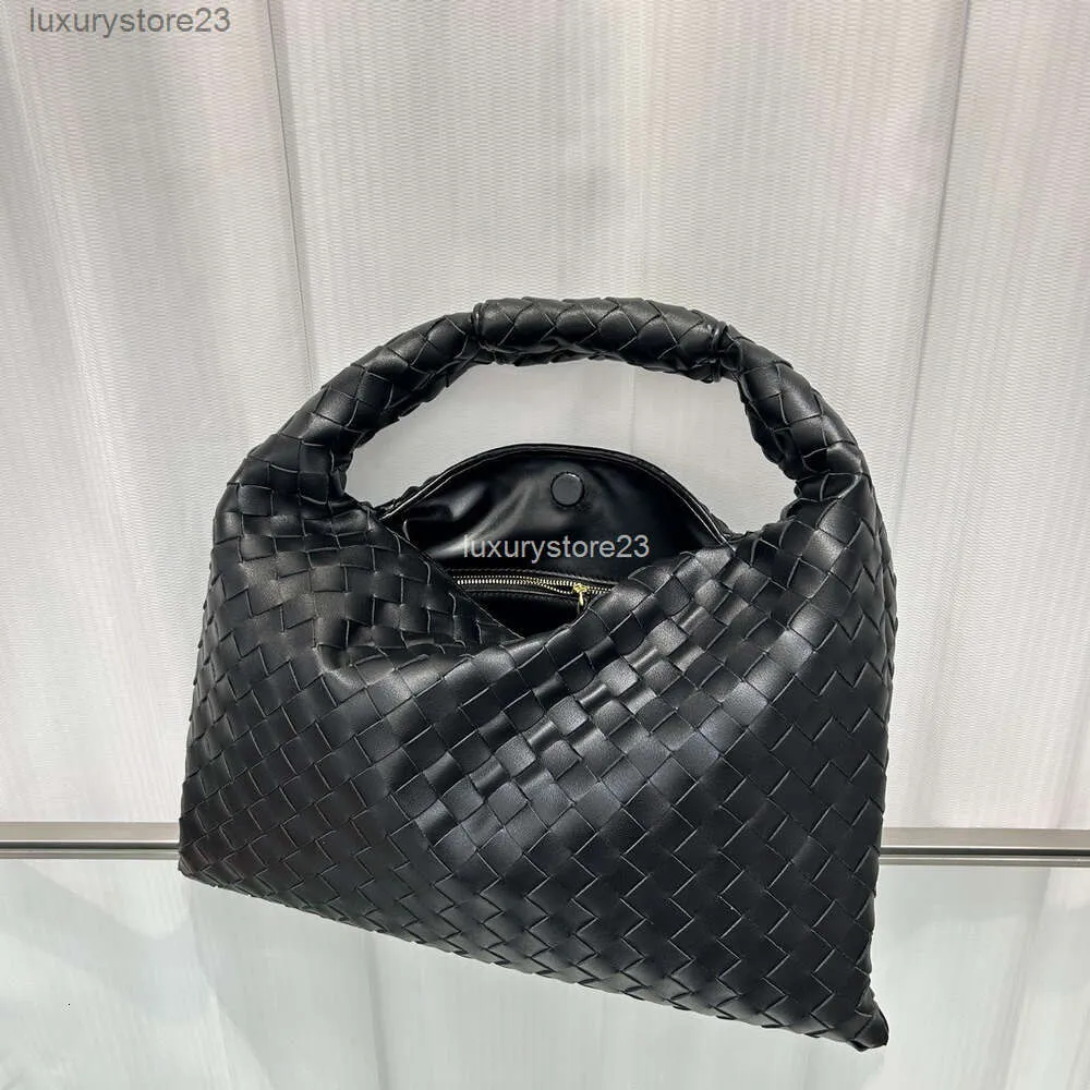 New Fashion Lady One Popular Bag Women Bottegaas Leather Woven Bags Shoulder Version Venetas Online Hop Cowhide Underarm Jodie 2023 Tote 7jxd