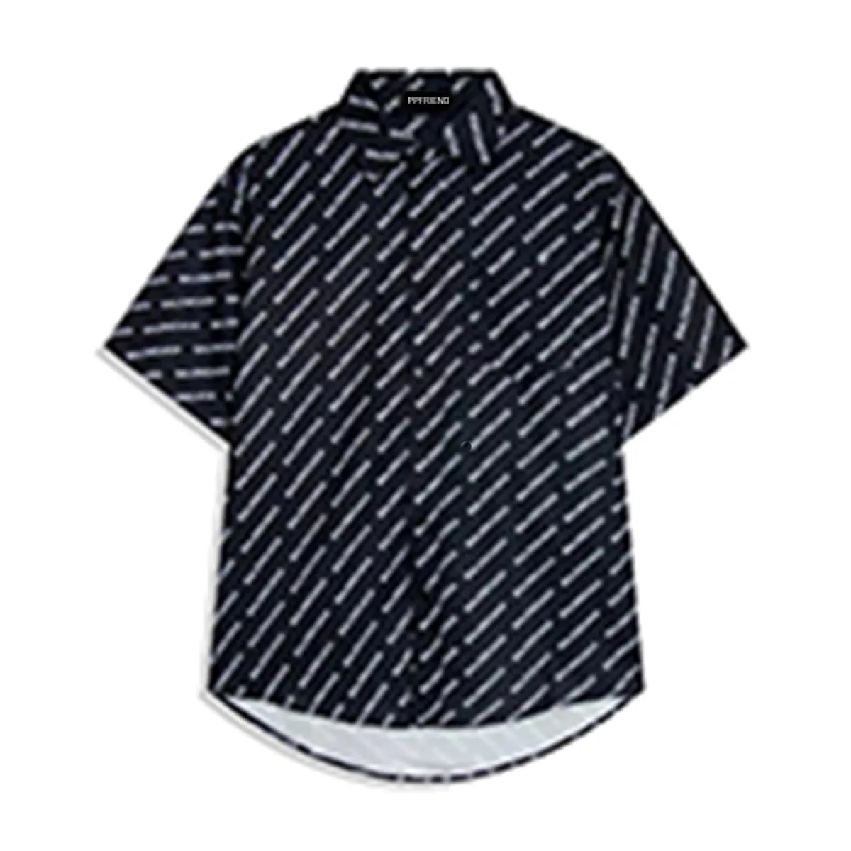 メンズデザイナーシャツブランド服のメンショートパンツスリーブドレスシャツヒップホップスタイル高品質のコットントップ104167