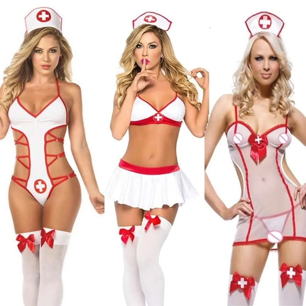 Сексуальный костюм, сексуальное порно, женское платье для куклы, эротическое белье, косплей, униформа медсестры для секс-костюмов, нижнее белье Lenceria Sexi