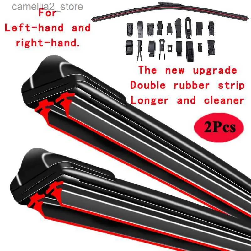 Windshield Wipers For BMW X5 F15 2014 2015 2016 2017 2018 M Cleaning Windshield Windscreen Brushes Accessories Washer 2pcs Car Front Wiper Blades Q231107