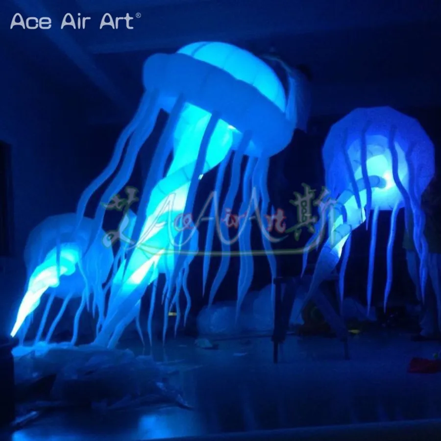 5 Pack Jellyfish Hanging Lamps, Jellyfish Lanterns Light - View #12