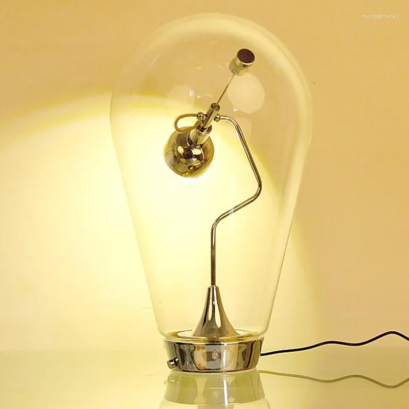 Tafellampen glas verstelbare blaaslamp pio en tito toso magneet helder mr16 boeklicht