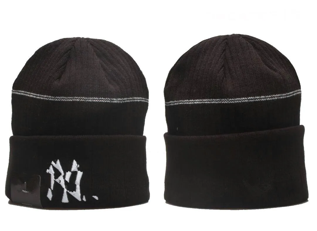 Yankees Gorros New York NY Bobble Hats Gorras de béisbol 2023-24 Diseñador de moda Sombrero de cubo Chunky Knit Faux Pom Beanie Gorro de punto deportivo de Navidad A14