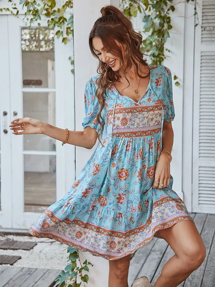 Womens Summer Beach Dress Floral Print, Loose Fit,... From Kong003, $40.46 In Bulk | DHgate.Com Womens Summer Beach Dress Floral Print, Loose Fit,... From Kong003, $40.46 In Bulk | DHgate.Com