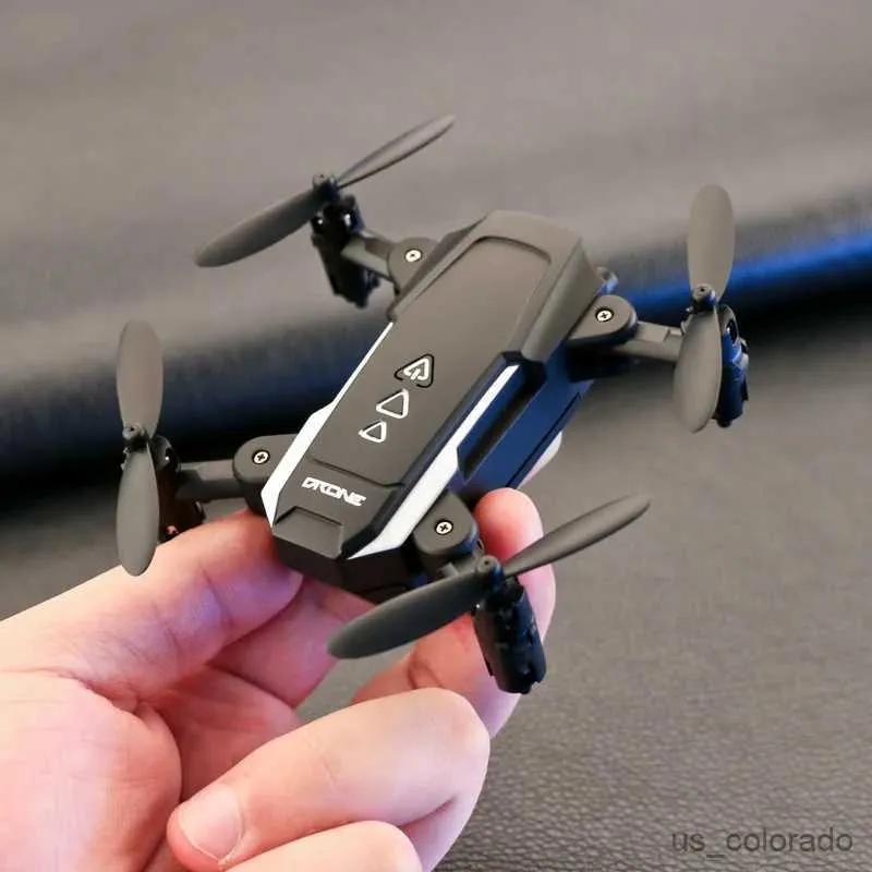 Droni Mini Droni con videocamera HD Telecomando Quadcopter Pieghevole UAV Wifi Trasmissione video Elicottero Quadrocopter Toy