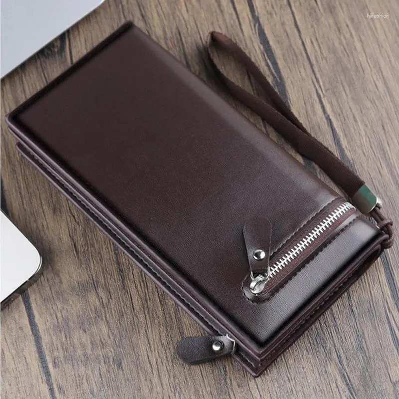 Business Style PU Leather Zelcore Wallet With Zipper, Multi Functional  Handbag For Men With Card And ID Holders From Hiifashion, $11.24 |  DHgate.Com