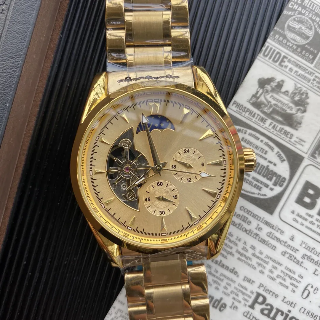 Horloge Automatische mechanische herenhorloges 42 mm zilveren polsband Waterdicht volledig roestvrijstalen polsband Mode Yupoo designer polshorloge Orologio Uomo gouden horloge
