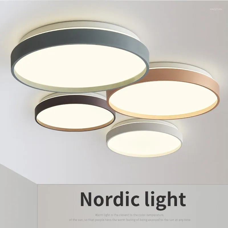 Deckenleuchten Luminaria De Teto Nordic Dekor Licht Farbwechsel Led Sterne Einfaches Esszimmer