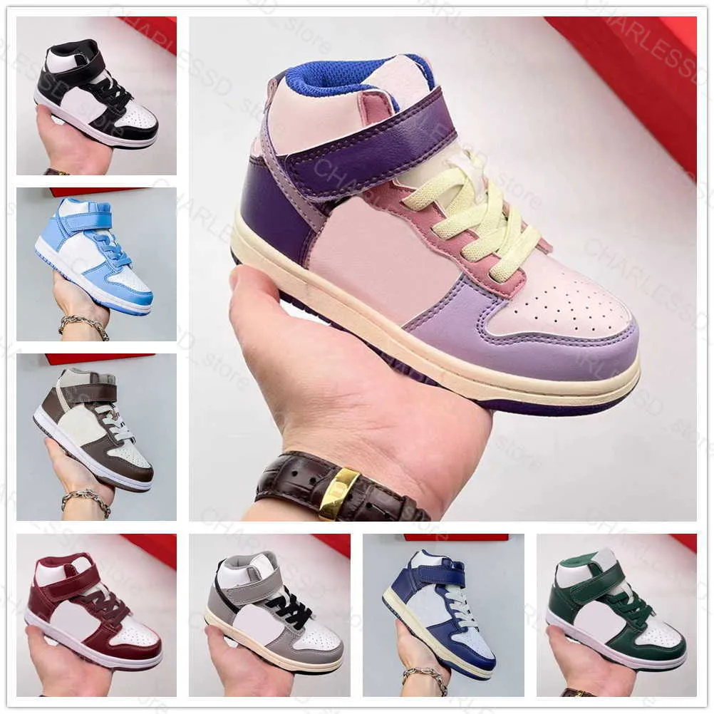 Athletic Outdoor 2023 Kids Shoes Chunky Dunks Mid Retro Sb Dunke Kid