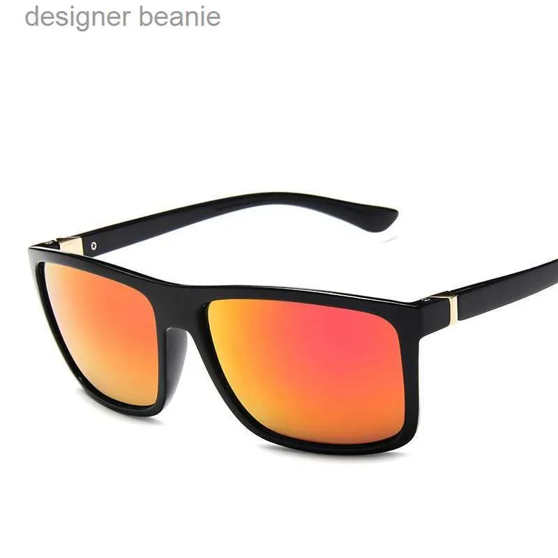Солнцезащитные очки 2024 Мужские классические квадратные солнцезащитные очки с фирменным дизайном UV400 Защитные тени для полировки Oculos de Sol hombre Очки DriverC24320