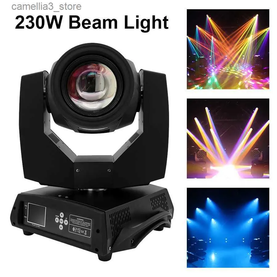 Moving Head Lights Lyre Beam 7r 230w Moving Head Stage Light DMX512 DJ Bar Disco Wedding Concert Party Club EventПрофессиональный для DJ Q231107