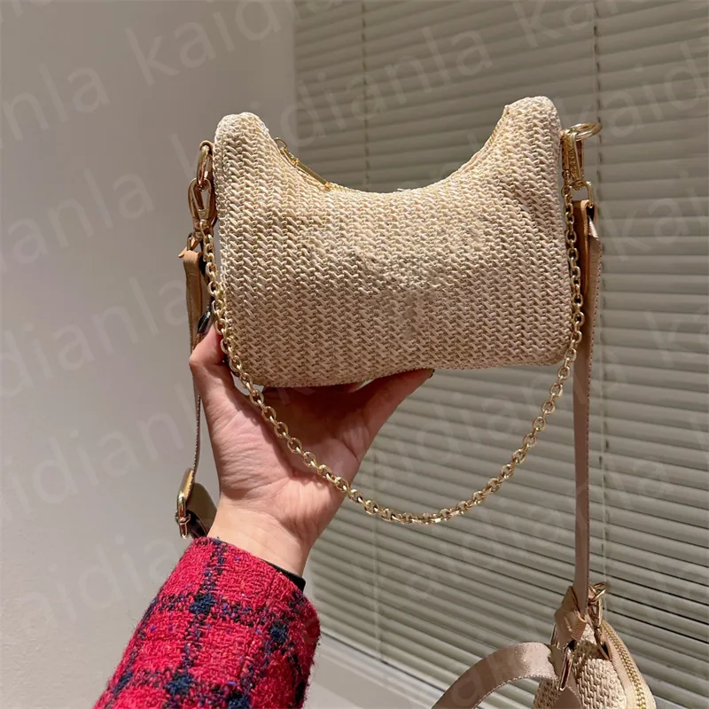 High quality Women's Luxury Designer Cosmetic Bags totes Cases tote fiberflax wallet fashion leather famous Shoulder Clutch Bag Purse Handbags hobo Crossbody