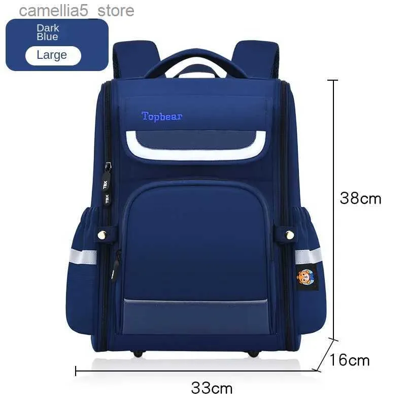 Backpacks Dziecięce torby szkolne dla dziewcząt chłopców ortopeda plecak dla dzieci plecaki szkolne szkolne plecak plecak dla dzieci mochi mochi Q231108