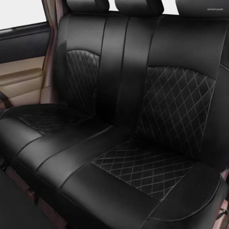 Housse de siège de voiture étanche, couvre-siège avant noir, imperméable,  protecteur de siège universel, Compatible avec les voitures
