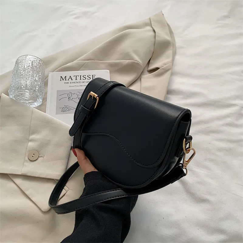 Women Leather Shoulder Bag 2023 Trend Brand Small Crossbody Bag Luxury Designer Women Handbag Fashion Straps Messenger Ladies Bags