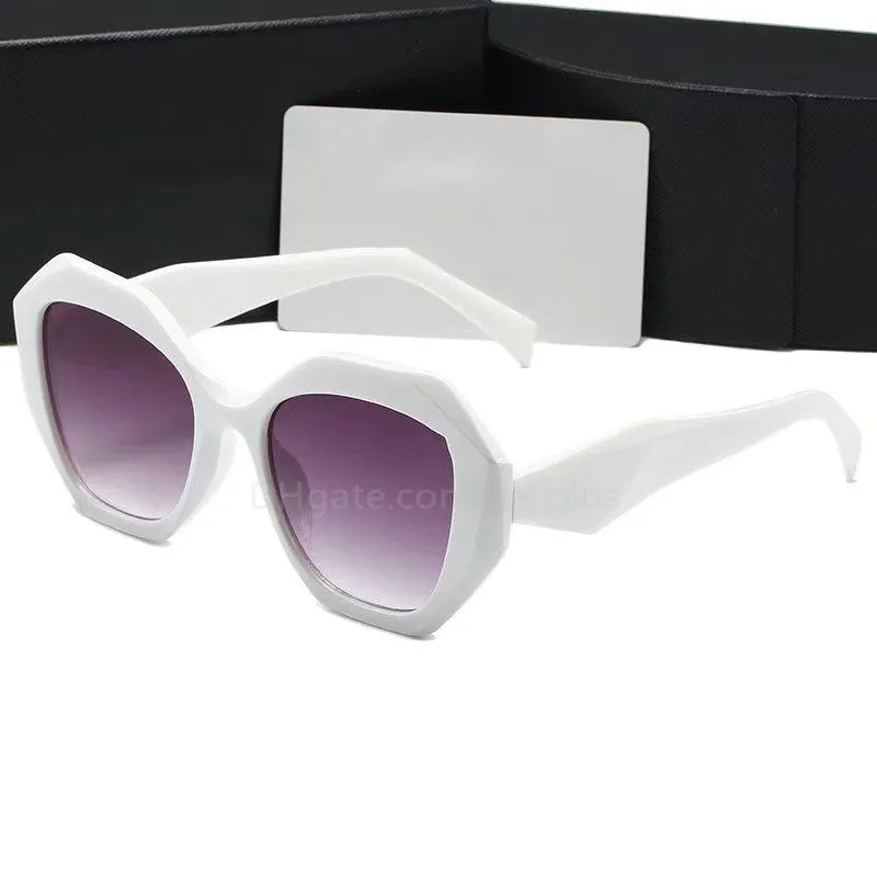 schwarze Sonnenbrillen 23 neue sechseckige Sonnenbrillen Luxus-Sonnenbrillen lässige Strandbrillen polarisierte Sonnenbrillen Designer-Sonnenbrillen Retro-großer Rahmen Mode HD