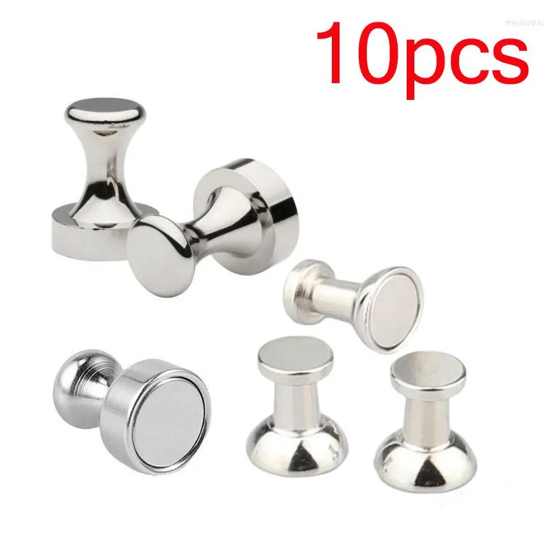 Hooks Metal Magnetic Map Pin kraftfull Neodymium Magnet Circular Push Wall Hook For Home Kitchen Lvingroom kylskåp whiteboard