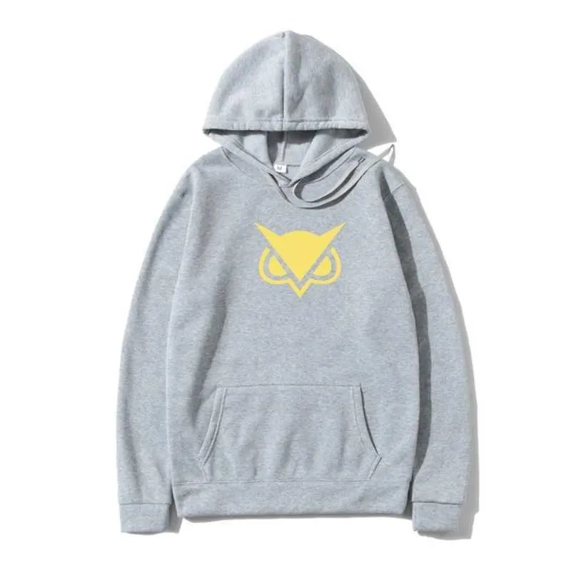 Vanoss Owl Houdini Yellow Graphic Hoodie Gold Black White Texture
