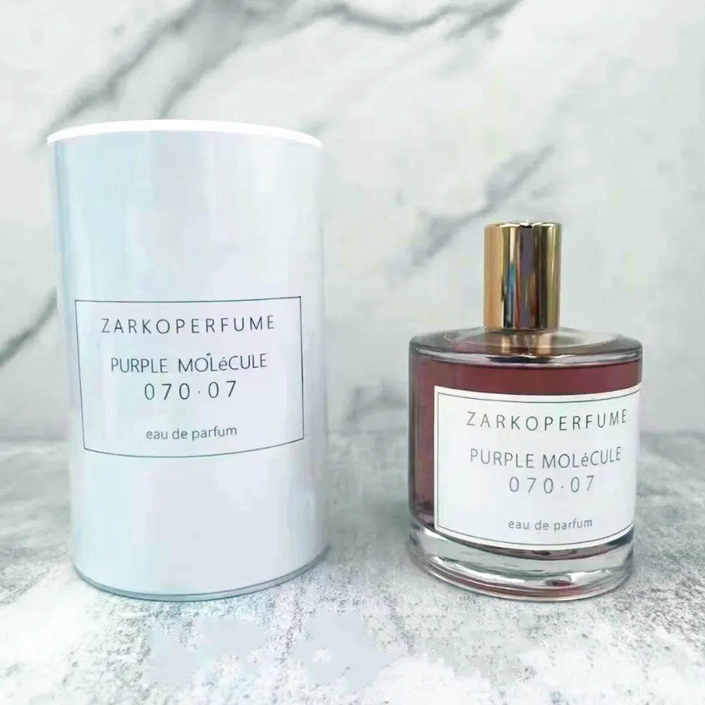 100 ml de parfum de parfum zarko pourpre molécule de Cologne Perfum pour femmes Bonne odeur durable livraison rapide