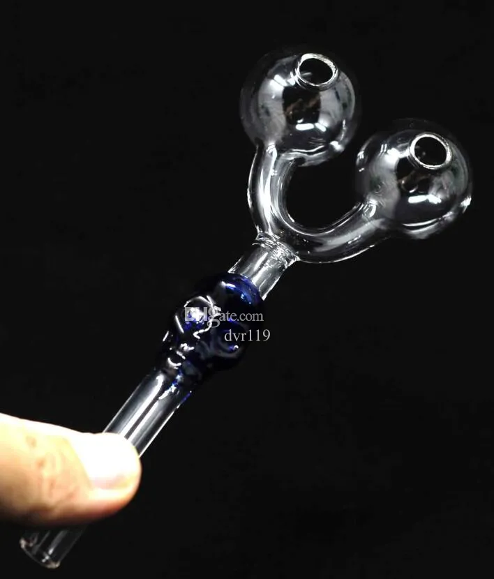 5 inch Glass Slingshot SKull Oil Burner Pipe Smoking Pipes For Wax Tobacco Hand Pipe