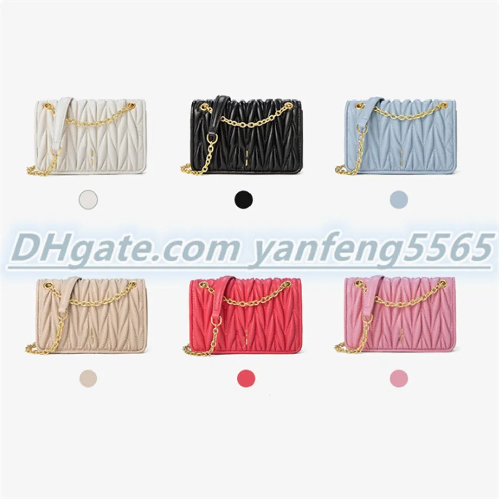 Fashion High quality chain Shoulder Bags soft sheep leather handbags Luxury designewallet womens Cross body bag Hobo Totes Cosmetic Bag purses Evening Bags