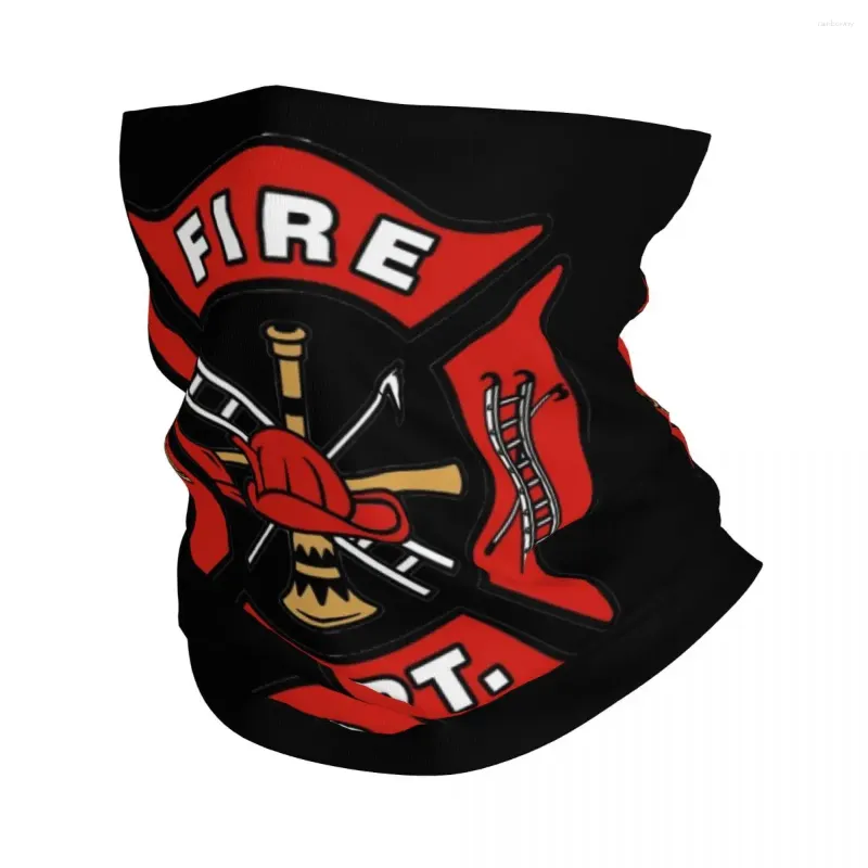 Schals, Feuerwehrmann, Feuerrettung, Bandana, Halsschutz, bedruckt, Feuerwehrmann-Maske, Schal, warme Sturmhaube, Angeln, Unisex, Erwachsene, atmungsaktiv