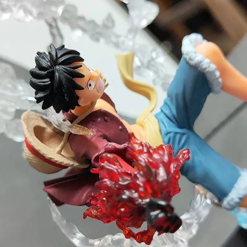 One Piece Action Figures: Monkey Luffy, Roronoa Zoro, Ace PVC