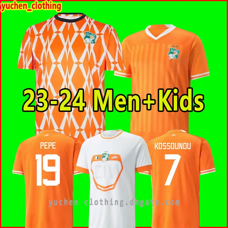 JERSEY Cote d'Ivoire national team Home Soccer 2023-24